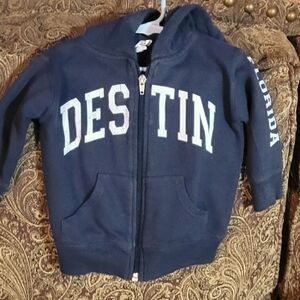 Navy Blue Kids Hoodie